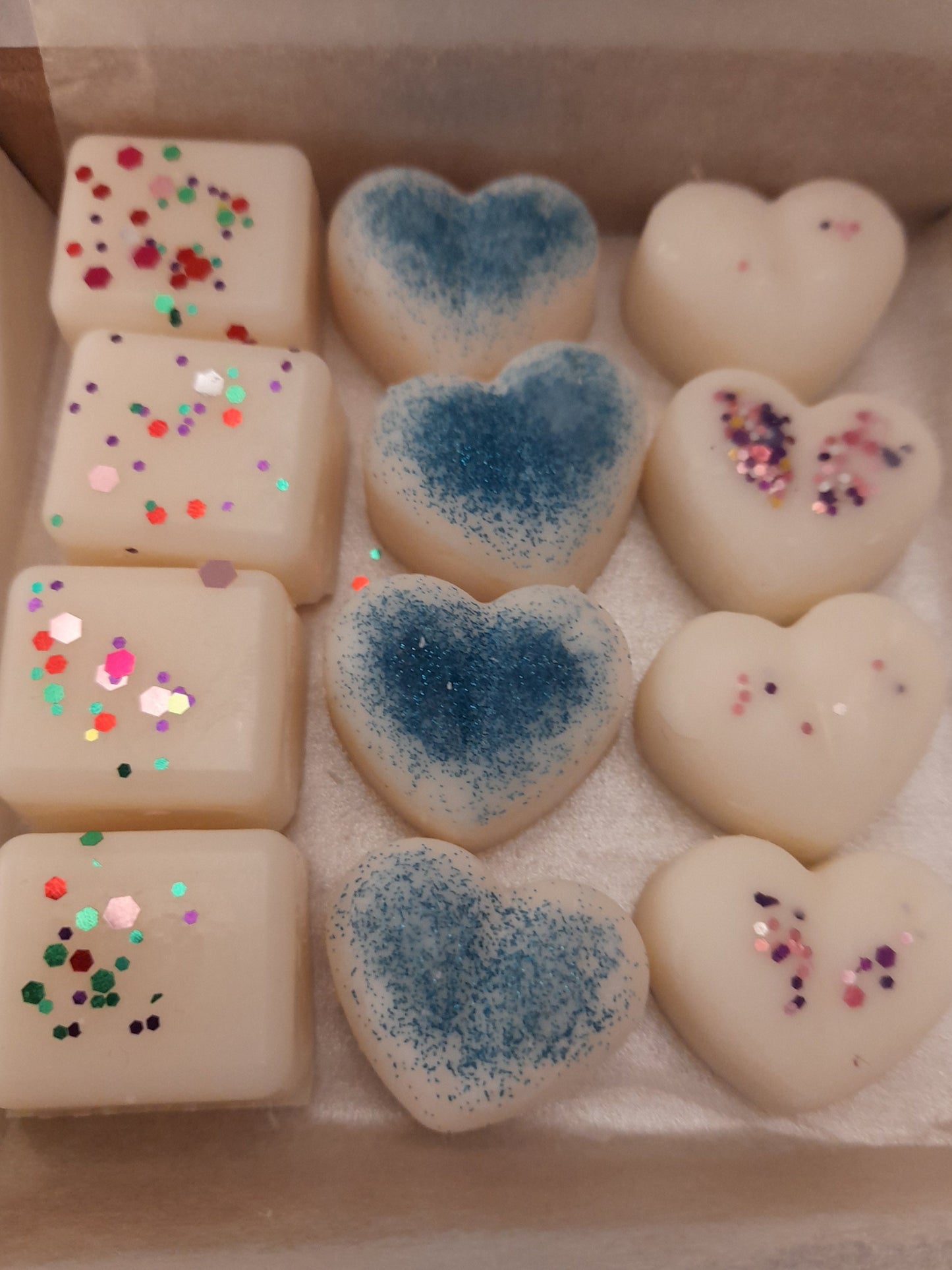 Inspired By Ladies Fragrance Wax Melt Gift Box x 12 heart Melts